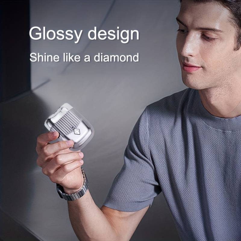 Mini USB Electric Shaver Beard Trimmer Razor Portable Mini Shaver - Image 3