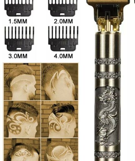 (metal Body) T9 Electric Shaver Man Cordless Hair Beard Trimmer For Men Haircut Shaving Machine Tools Barber Accessories