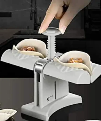Dumpling and samosa maker Double Header, Automatic And Quick In Operation, Suitable For Samosa With Box Packing