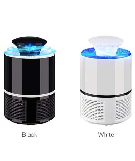 Mosquito Trap with Killer Lamp | Eco Friendly Chemical Free USB Connected UV LED Light Fly Bug Di-Speller with Suction Fan Repellent Lamp (Random color)