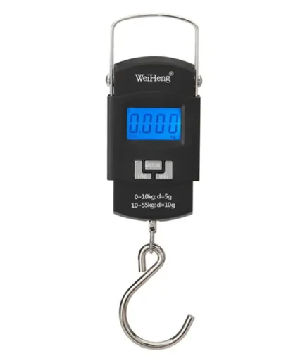 50kg Digital LED Screen Luggage Weight Scale Luggage Weighing Machine Digital Weighing Machine For Luggage Scale Heavy Duty Portable (50kg110lb) Black