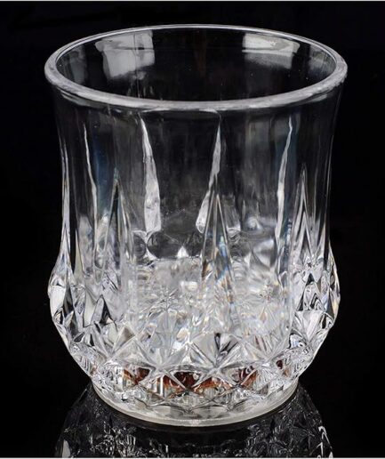 Single pcs - Lighting glass Led Flashing Water Inductive Rainbow Color Cup LED Glowing Water Mug Colorful Glowing Cup Pour Water And It Lights Up Inductive Pineapple Cup KTV Bar Color Changing Beer Cup 200ml