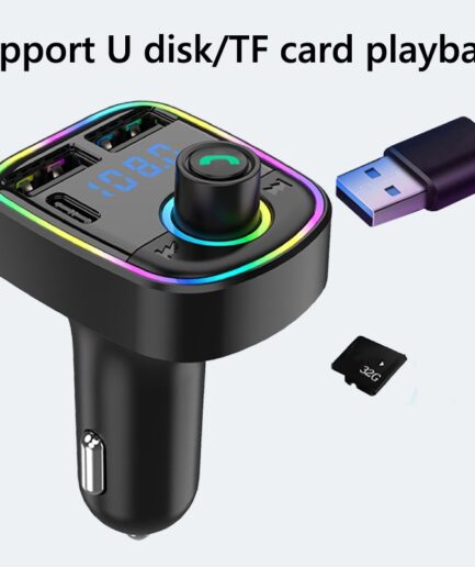 C1 - Car Mp3 Player | Car Wireless FM Transmitter | Car Mp3 Modulator | Car Accessories?( Random Color )