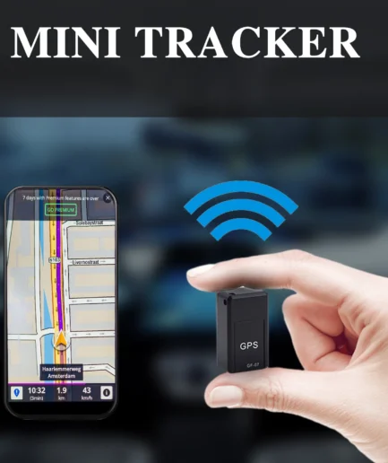 Get your GPS tracker | Mini Gps Tracker Magnetic | Gps Tracking Device Ideal For Kids, Elderly, Wallet, Luggage And Vehicles