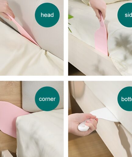 Bed Sheet Tucker Tool Tucking Paddle for Bed | Bedsheet Change Making Easier | Plastic Durable Sheet Change Helper ( Random color )