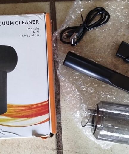 Portable 2 In 1 Mini Home And Car Vacuum Cleaner