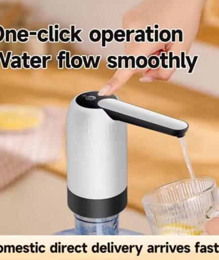 Drinking Water Bottle Pump Automatic Drinking Water Pump Mini Portable Household Water Dispenser USB One Click Drinking Water