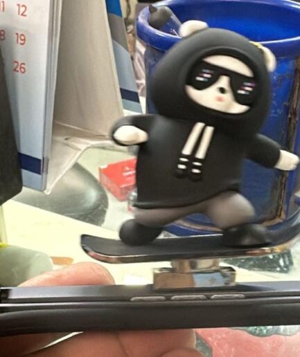 Funny Skateboard Bear Car Dashboard Decoration | Best Quality Decoration Piece For Car