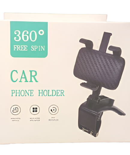 CAR Smart Phone Holder - 360 Free Spin | 360? Mobile Holder Foldable | 360? Rotateable Strong Grip Mobile Holder for Cars