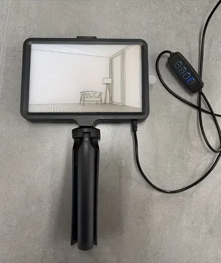 Glowing Art Photo Frame Desktop Decorative Lights, Painting Night Lights, Bedroom Lights | Artwork Table Lamp Gift