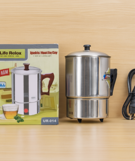 Life Relax Electric Water Kettle 1.0L ? Stainless Steel Electric Heating Cup LR-014 | 350W Portable Electric Water Boiler for Tea, Coffee, Milk & Food