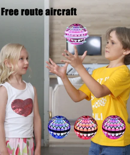 Flying Spinner Fidget Toys Flying Ball Toy Controllable Magic Ball Boomerang Flyorb Magic Drone Orb Fly Nova Child Gift Kids Toy (random color)