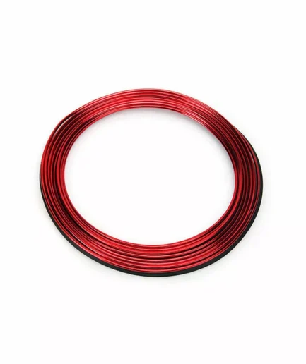 5Meter Cars Auto Accessories Dashboard Car Styling Interior Decoration Strips Molding Trim ( Red Color